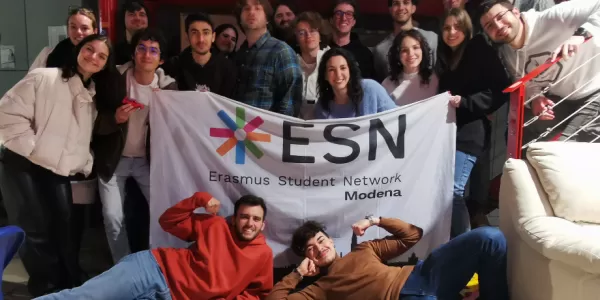all the participants with ESN Modena Flag