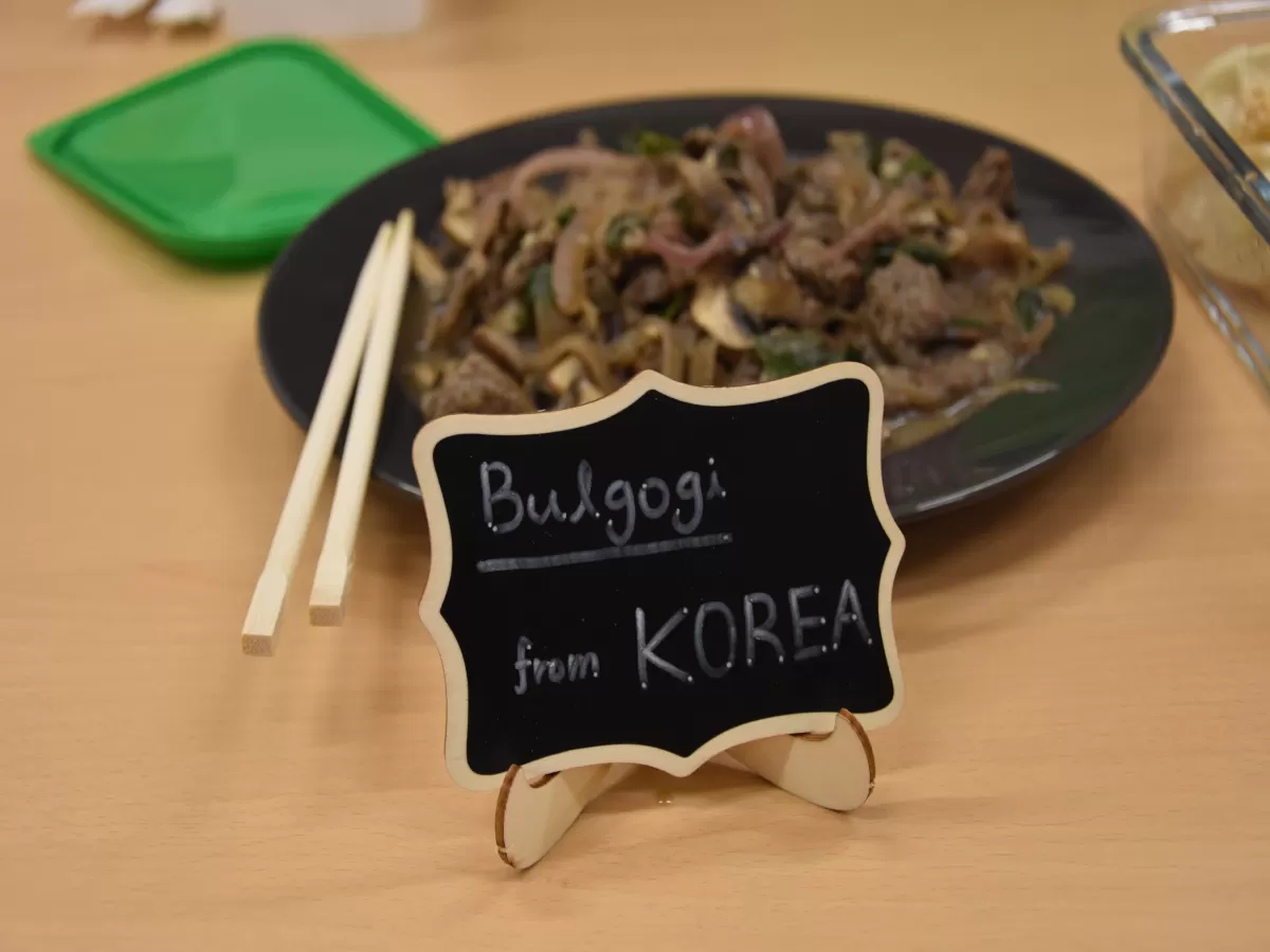 Delicious Korean food