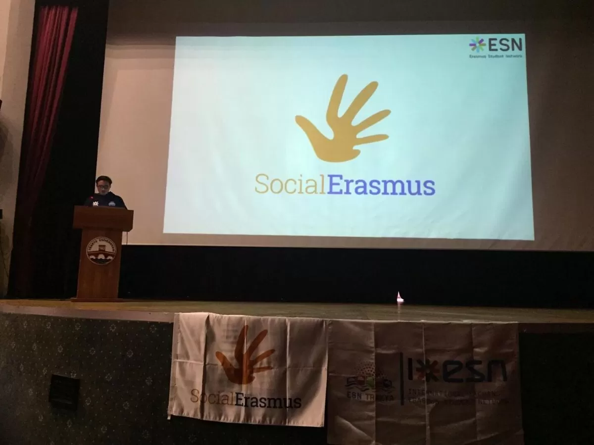 President making '' What is ESN? '' presentation