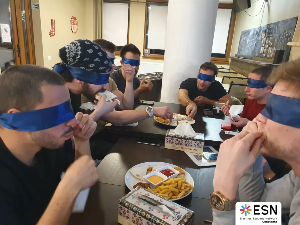 Eating Blindfolded #1