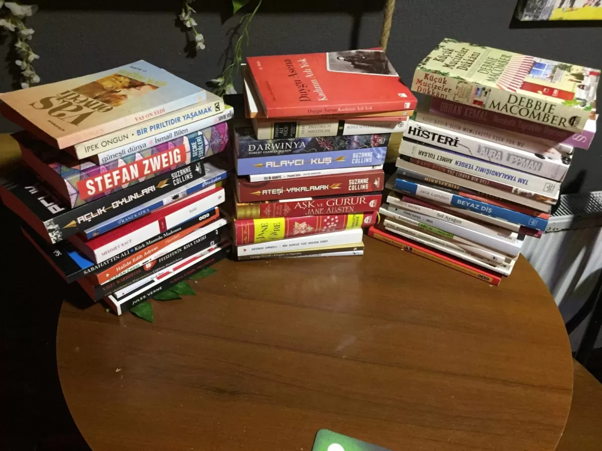 books that our participants donated