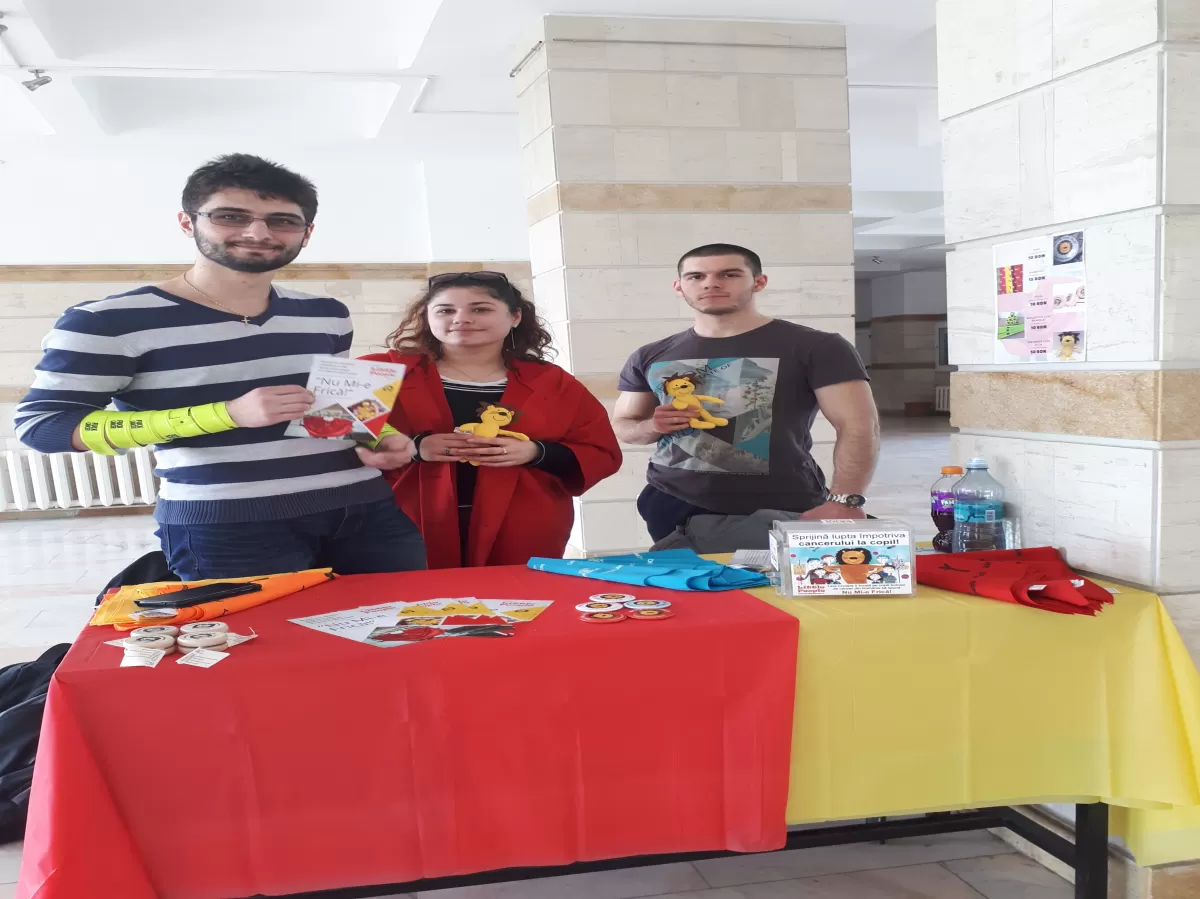 The ESN volunteers and international students