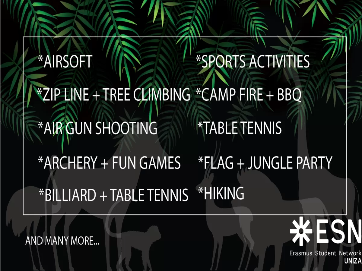 List of activities (marketing, poster)