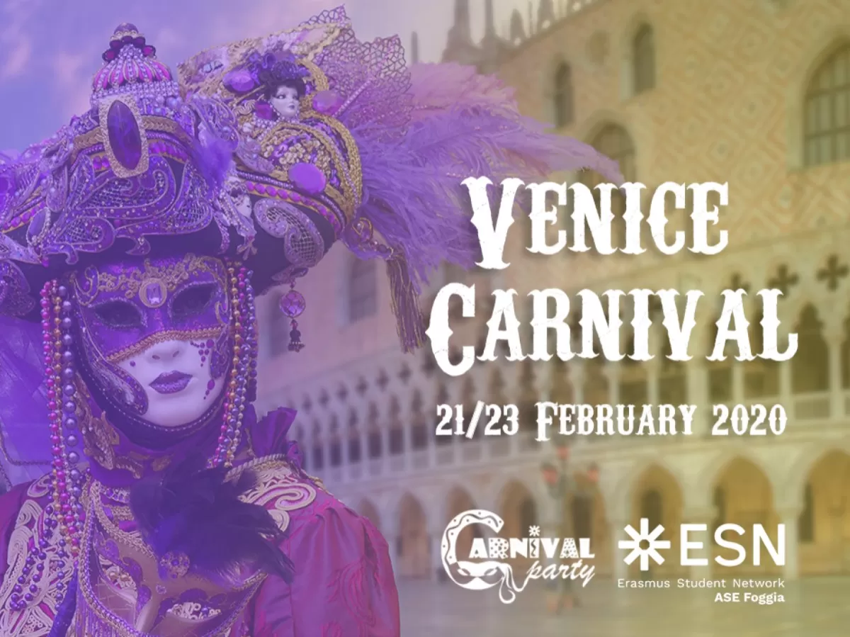 Playbill of the Carnival trip to Padua, Venice and San Marino