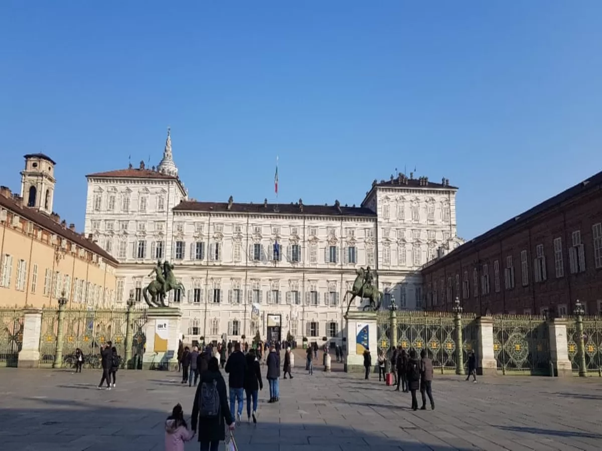 View of Piazza Castello