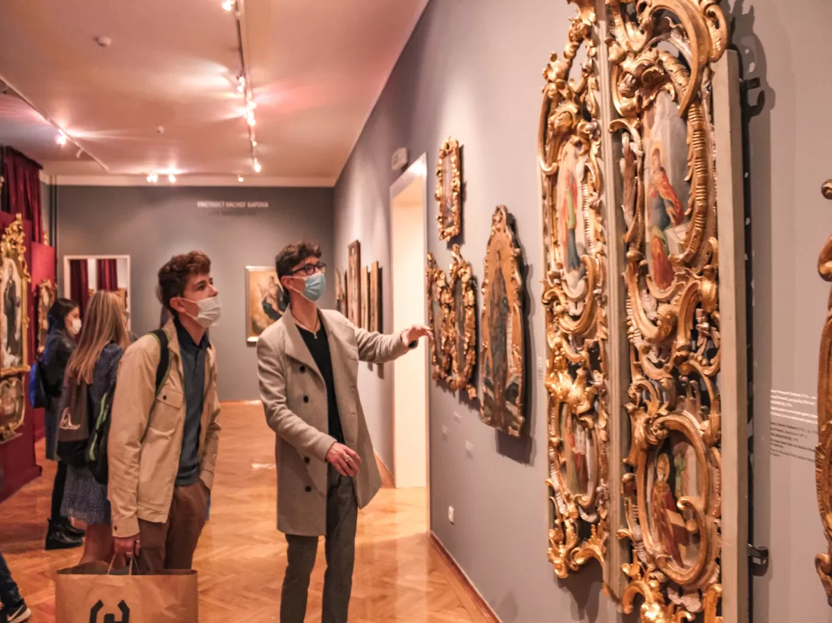 Our students in Gallery