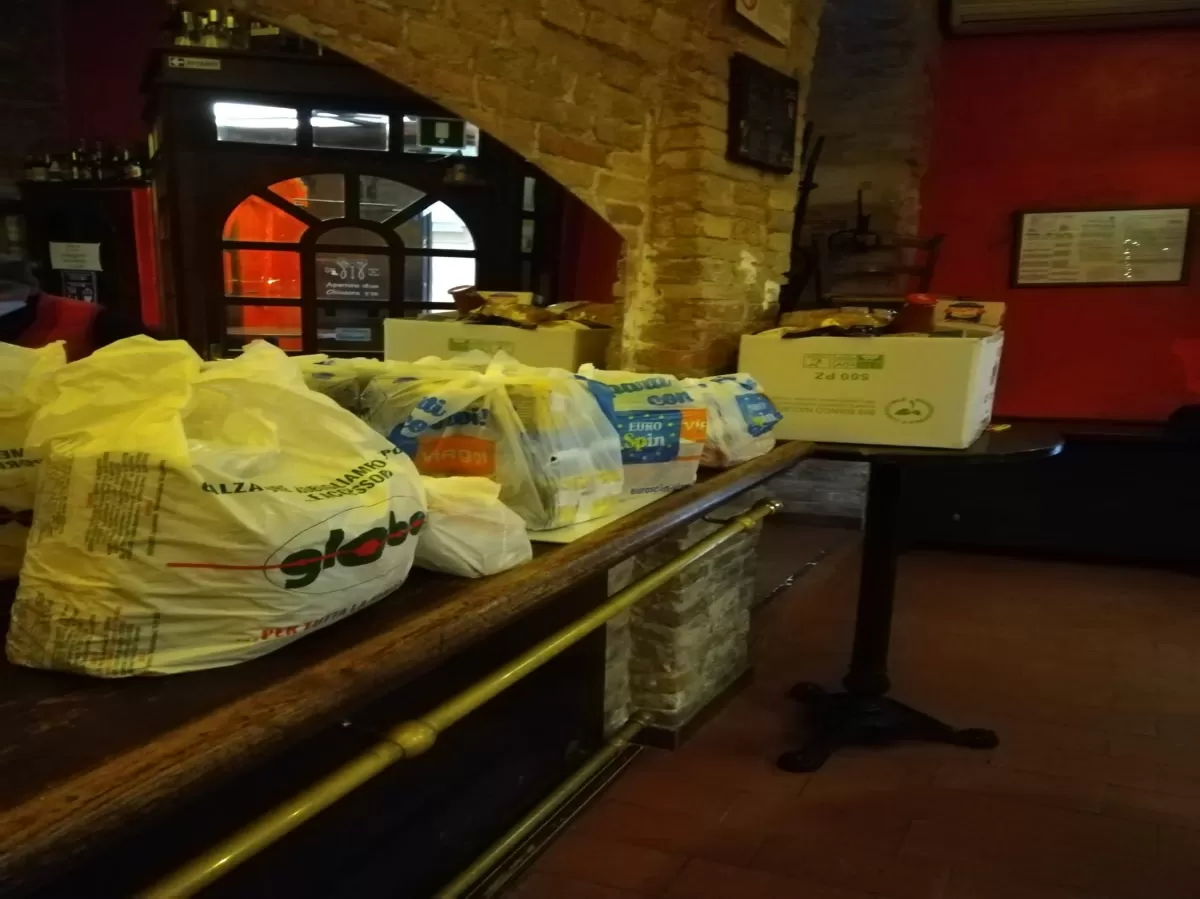 Helping Hands: Food Donation - boxes