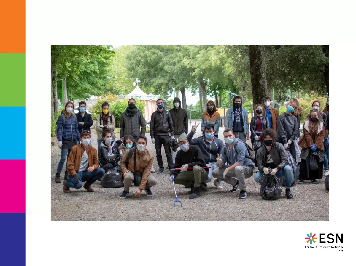 Cleaning activity of Siena with "Progetto Terra Verde" 1