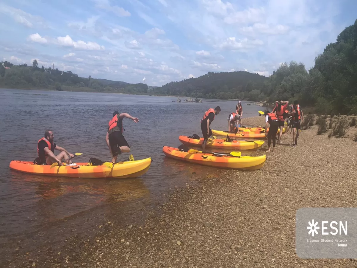 Erasmus at Kayak's day