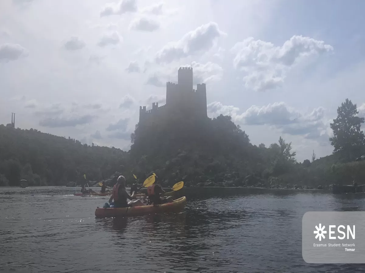 Erasmus at kayak's day