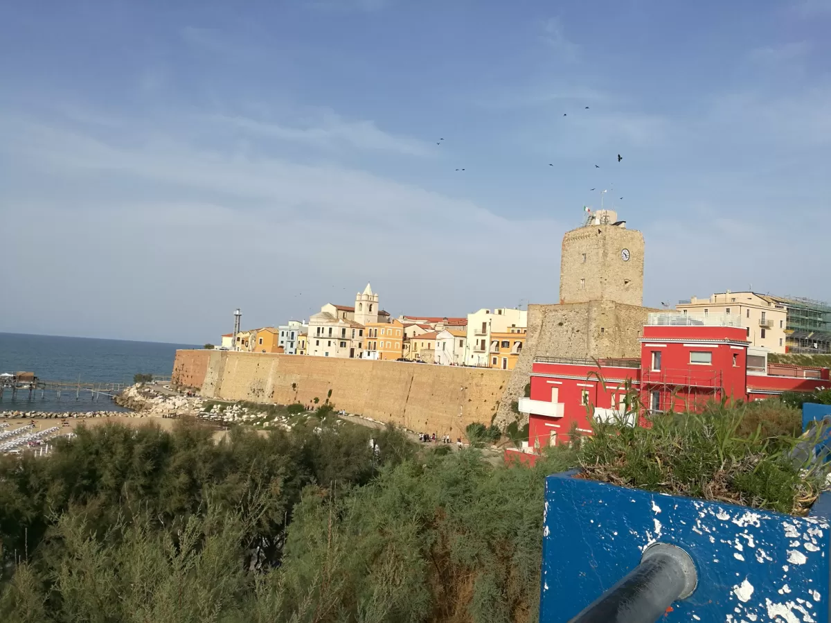 View of the Termoli old town