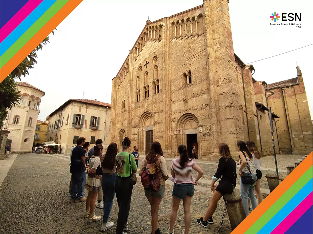 In front of San Michele church