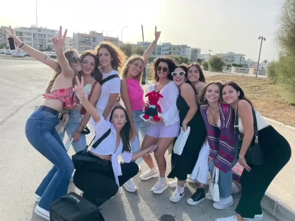  Group photo in Polignano a Mare
