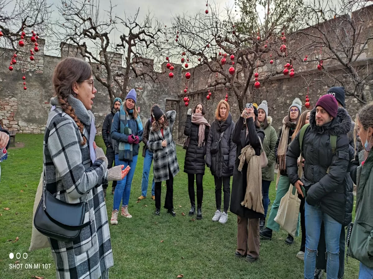 during the city tour