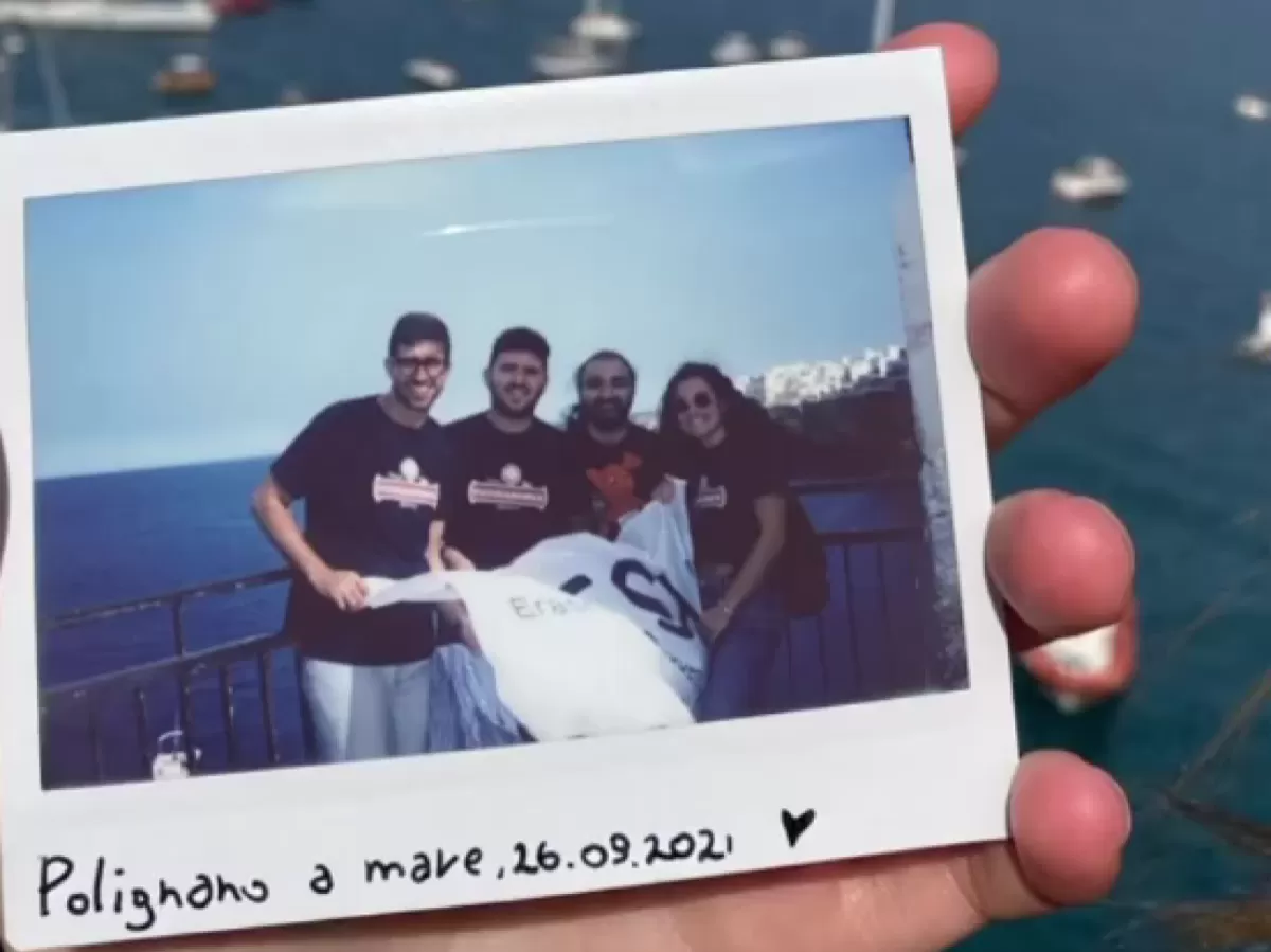 Polaroid photo of the trip
