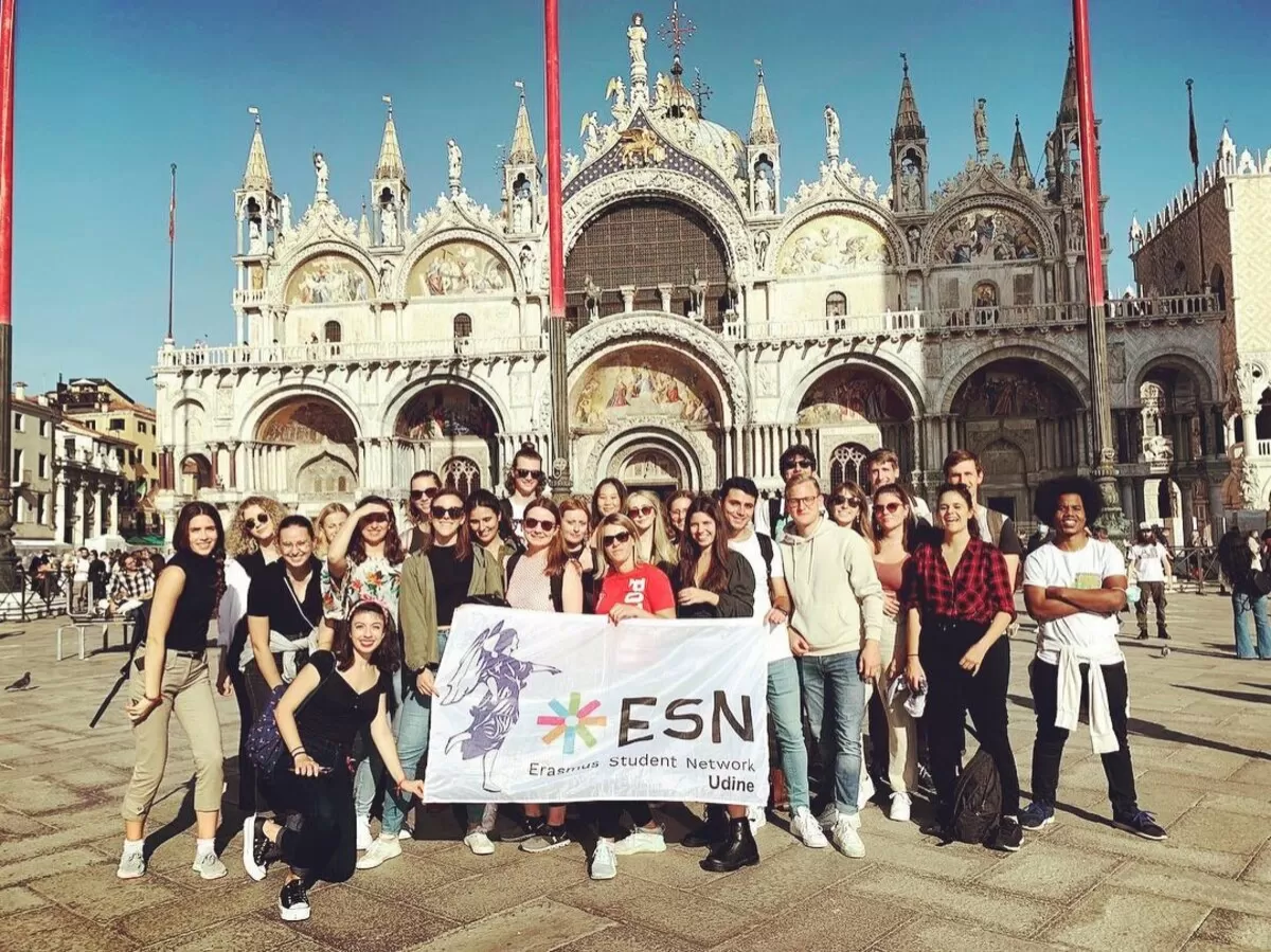 ESN Udine and ESN Venezia at Venice with our Erasmus students
