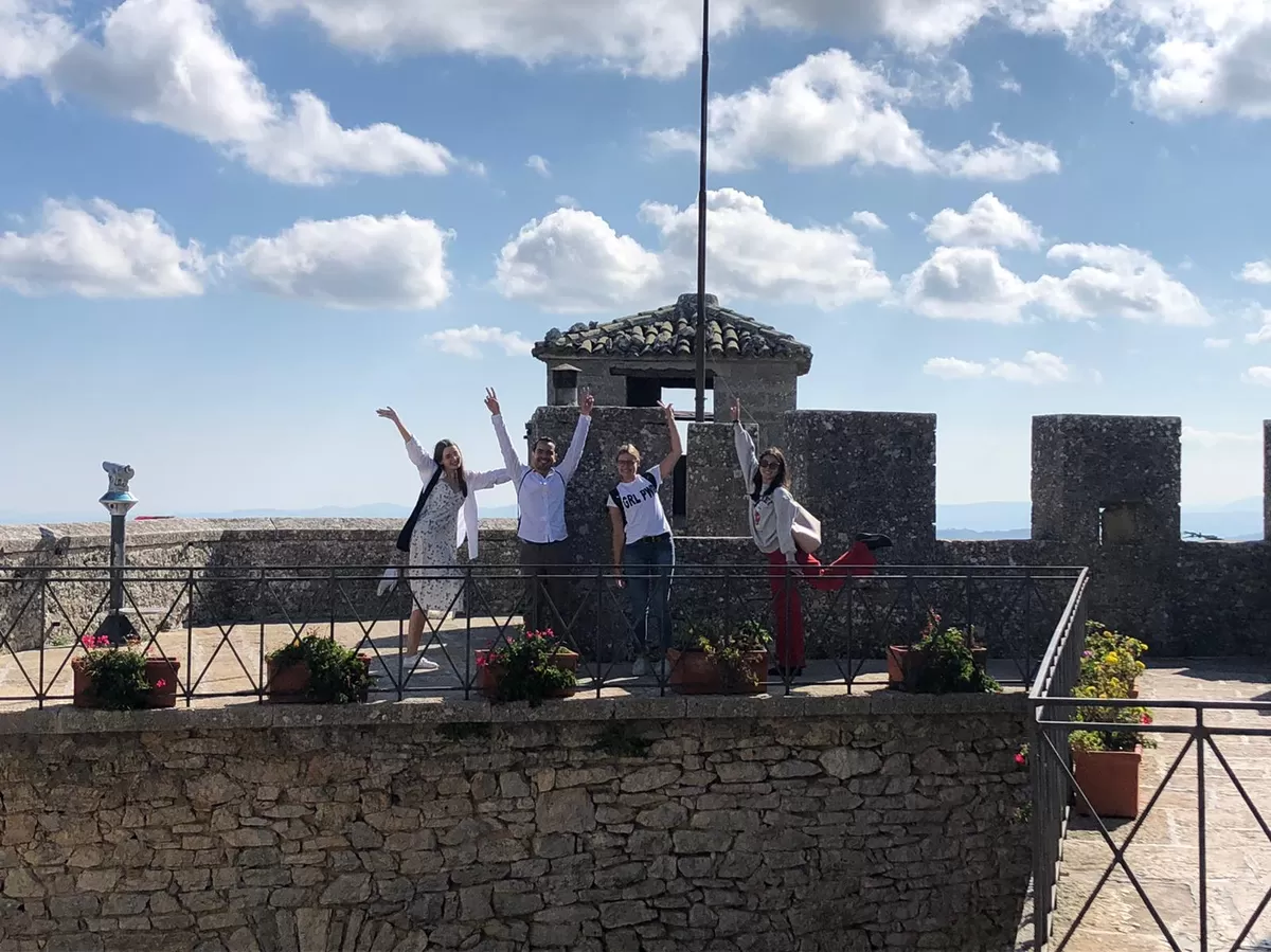 Our Ermasus having fun at the Castle!