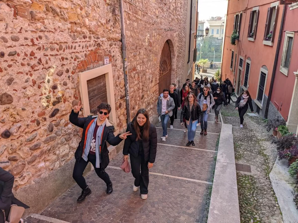 erasmus students in Verona
