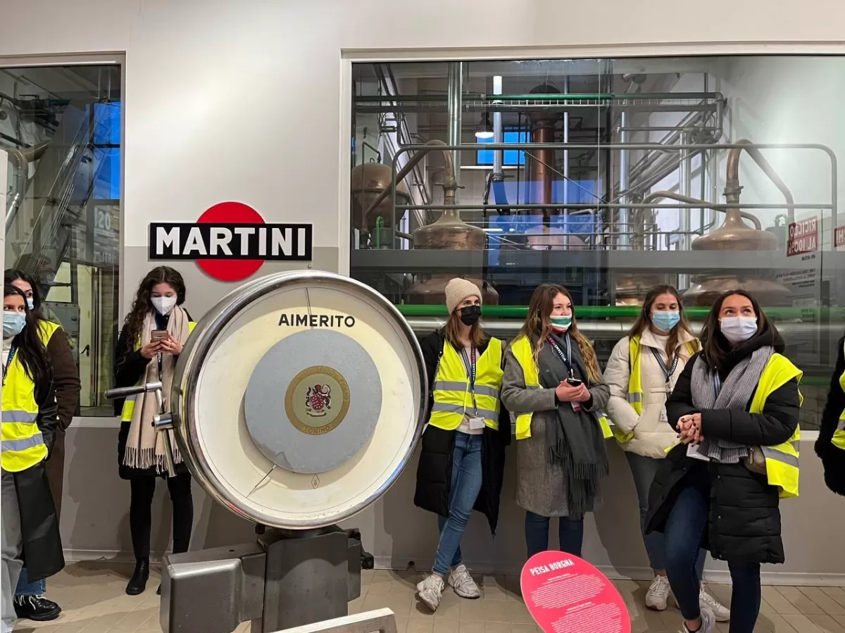 International students Martini & Rossi House