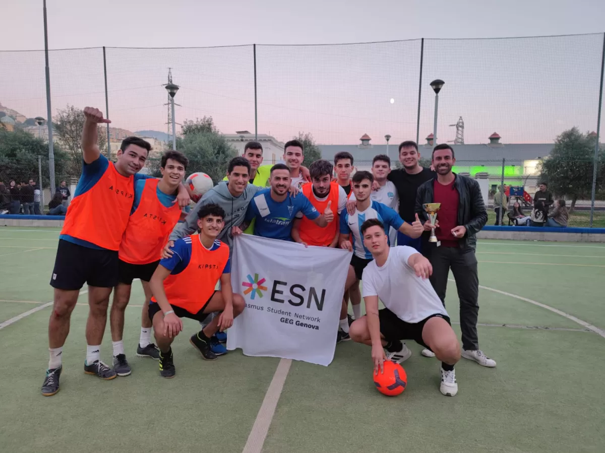 Another team with ESN flag