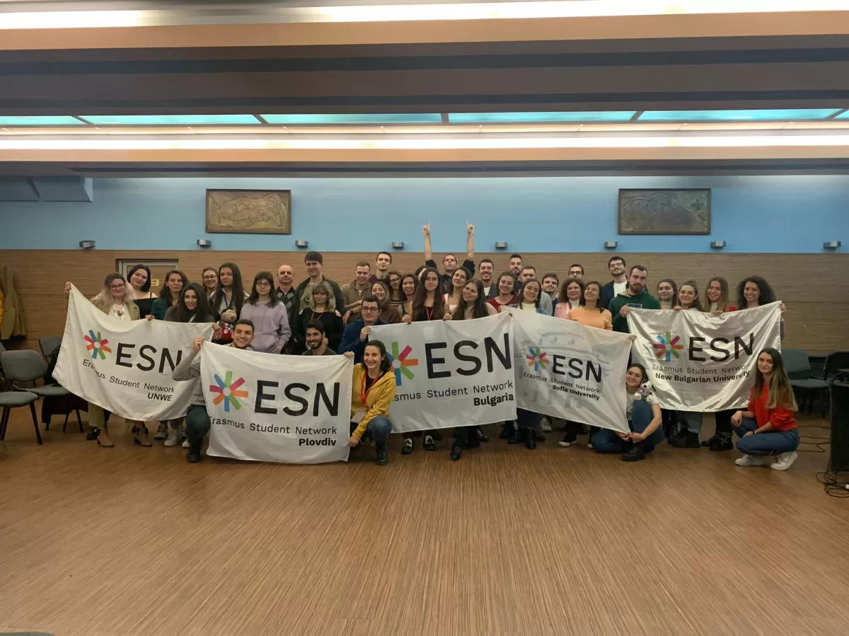 ESN Bulgaria - training participants 