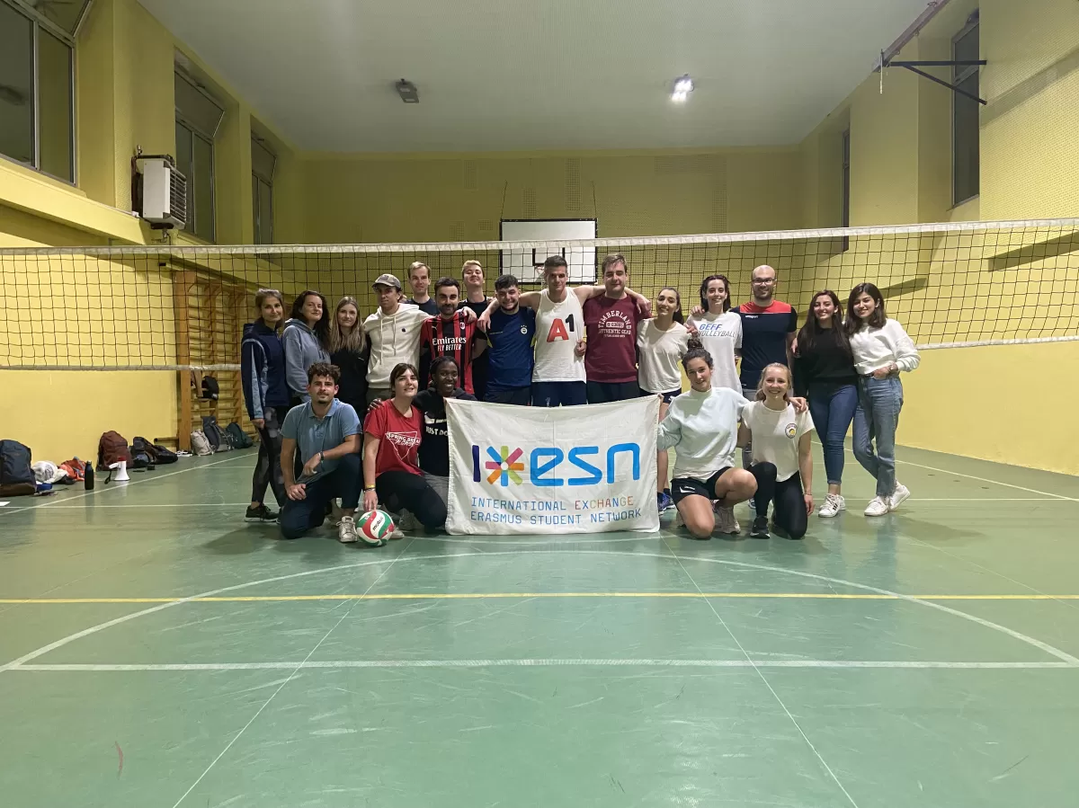 ESN Bergamo Volleyball players