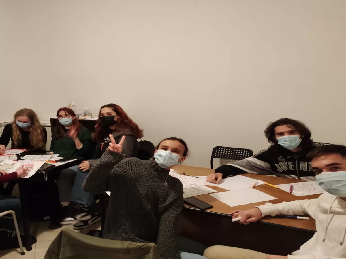 group of people discussing about gender violence