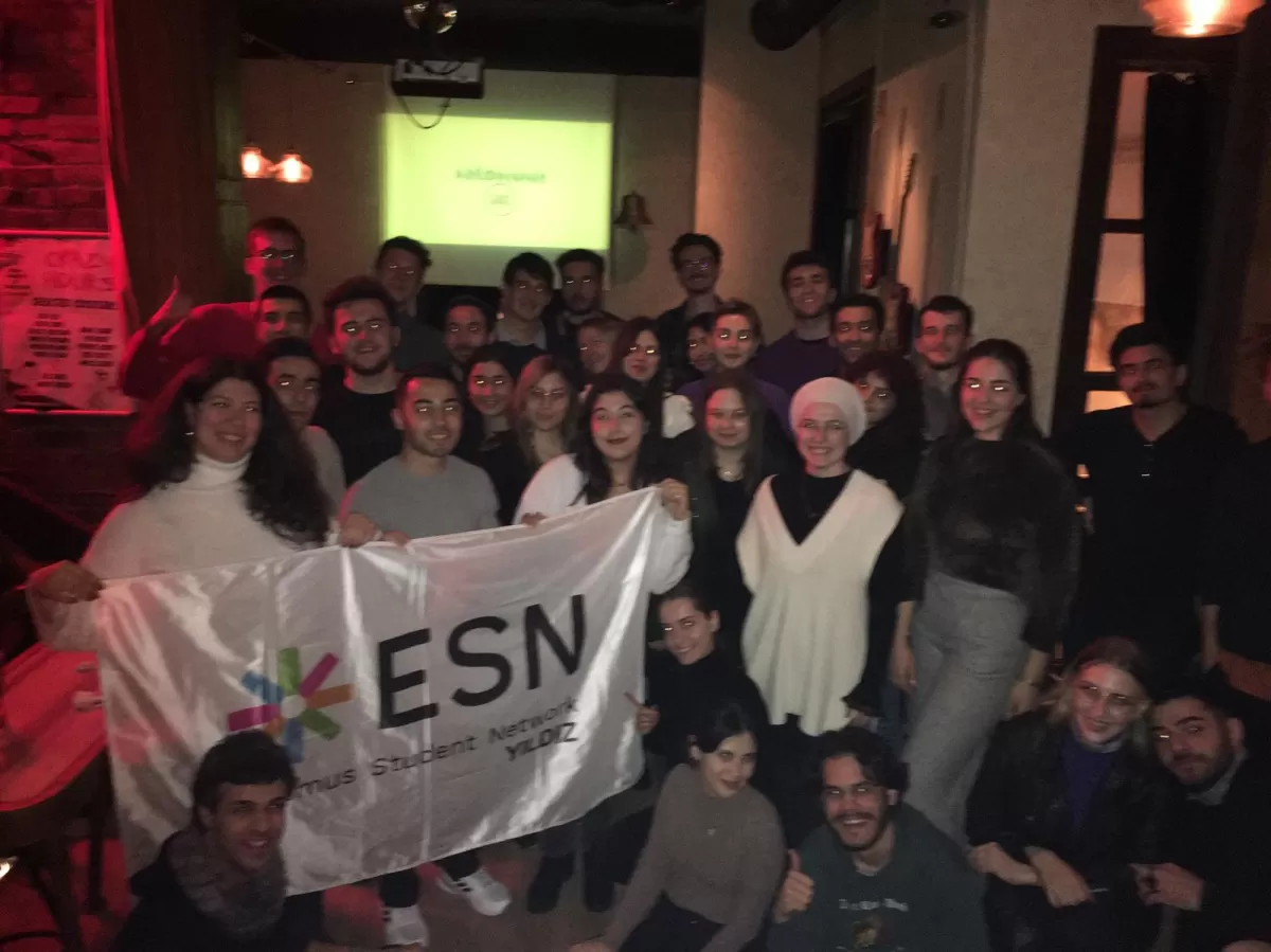 The Photo of Erasmus Students and ESNers