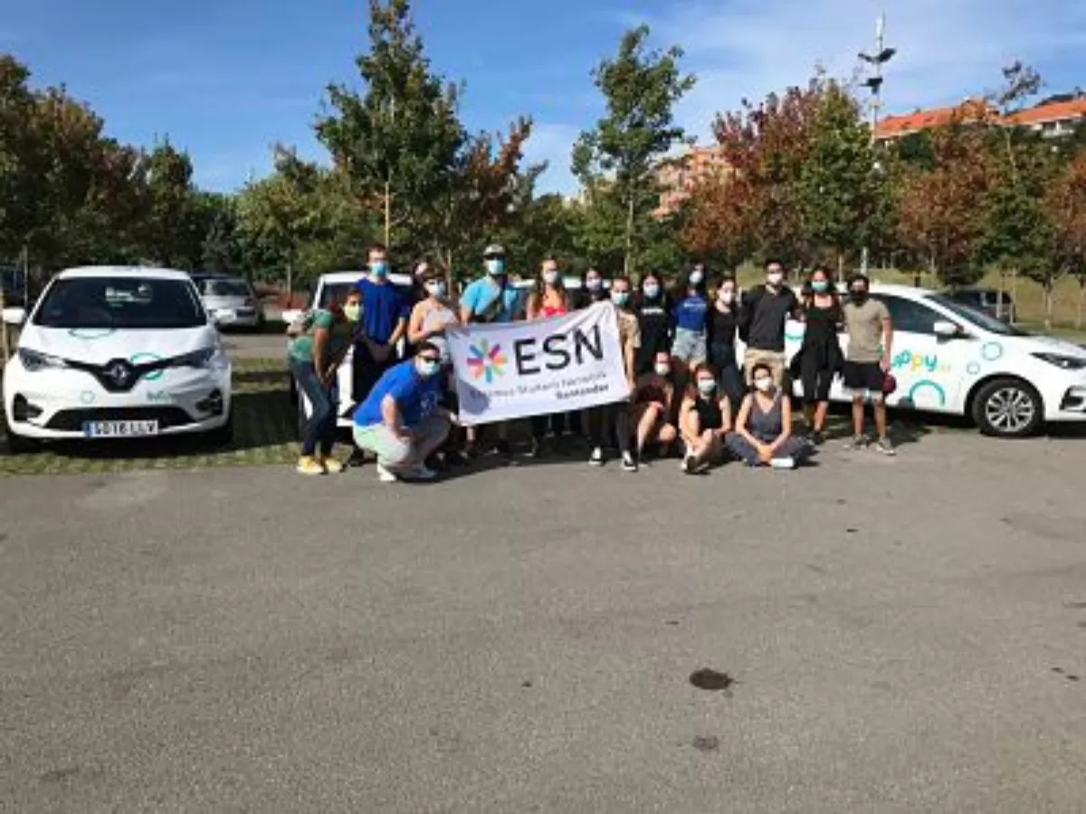 This is where we met with the students.