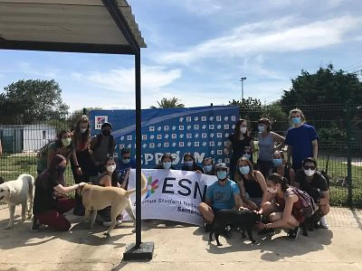 Here, in ASPROAN with our new friends.