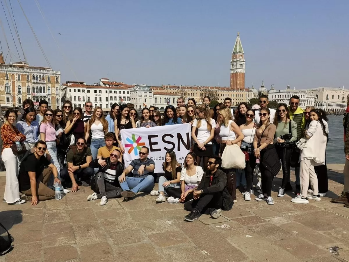 Group pic in Venezia