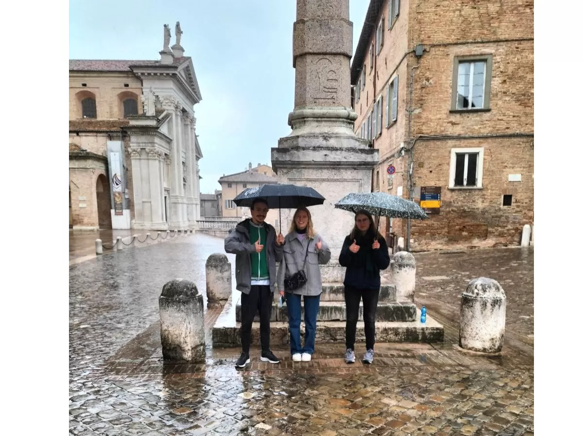 Erasmus Under the Urbino Obelisc