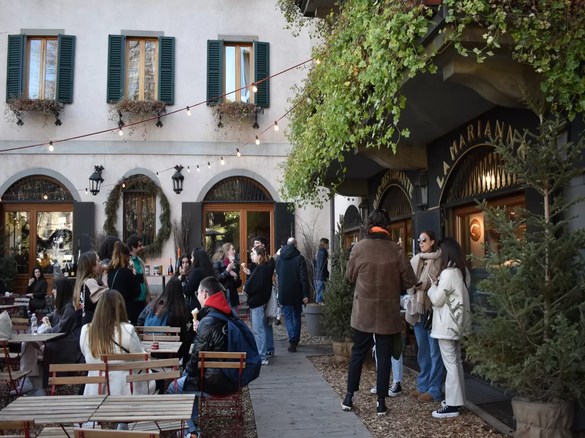 Group of international students