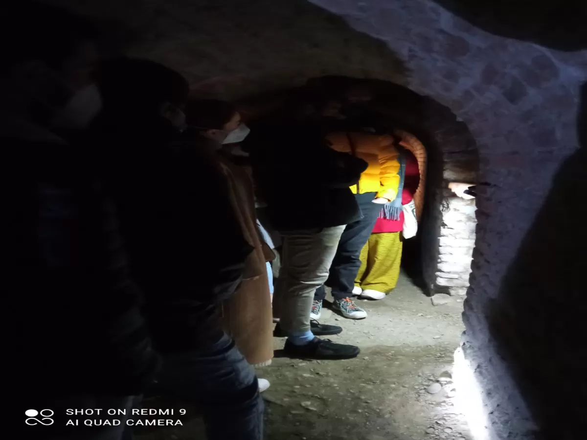 Visiting the galleries