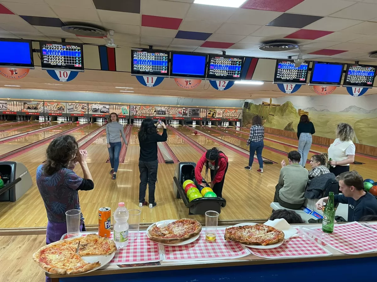Bowling and dinner