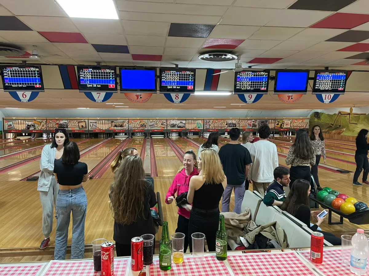 Bowling and dinner