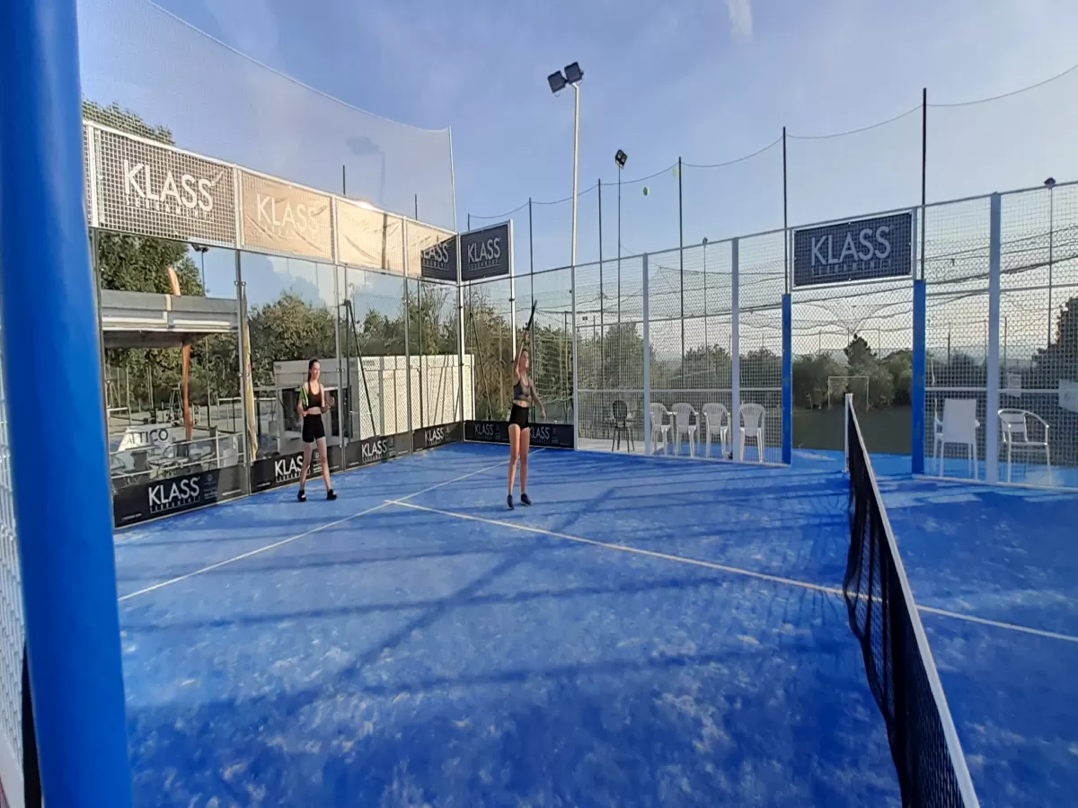 The padel pitch