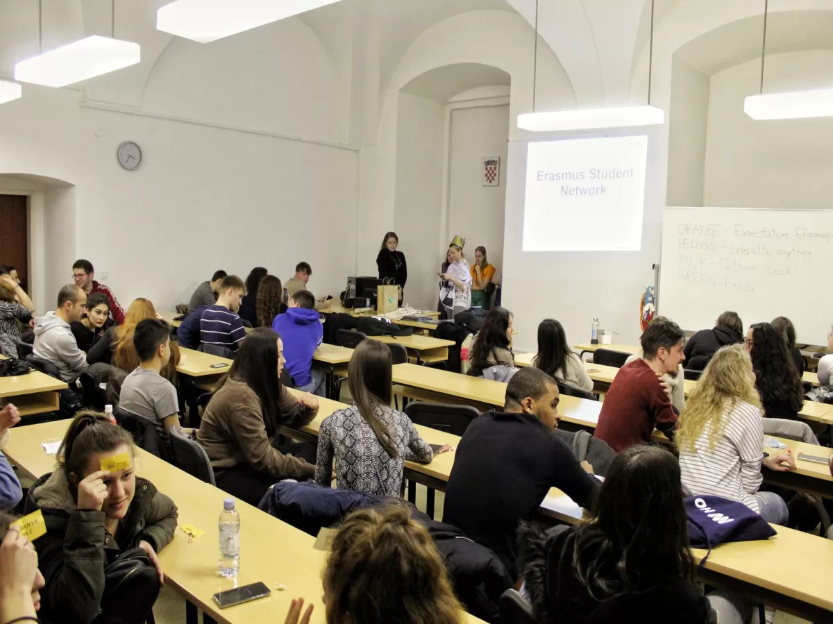 Presentation about Erasmus Student Network