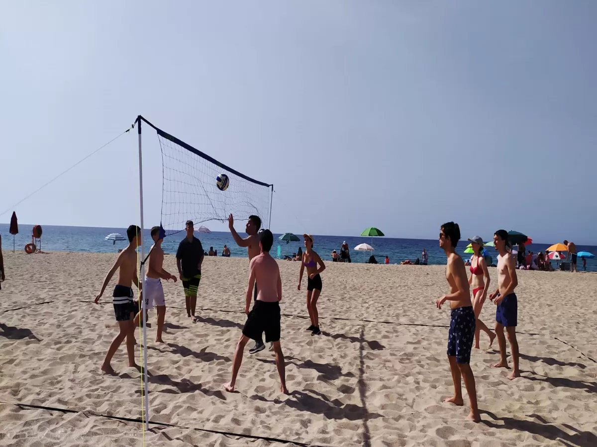 The beach volley tournament