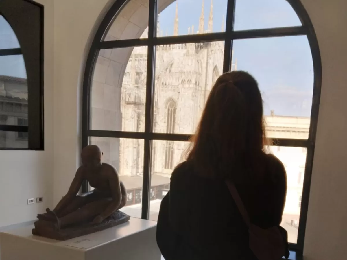 Our international students look at the Duomo from a different perspective