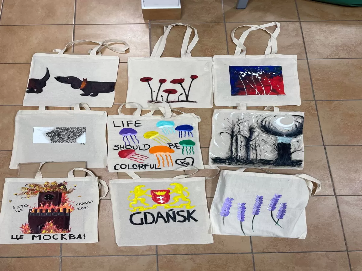 bags made by Erasmus students