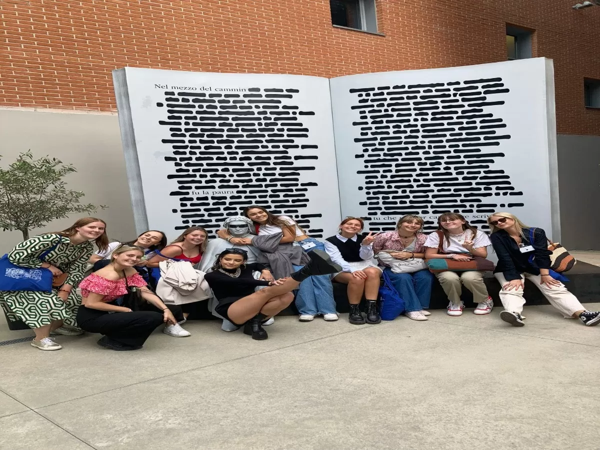 Group of international students