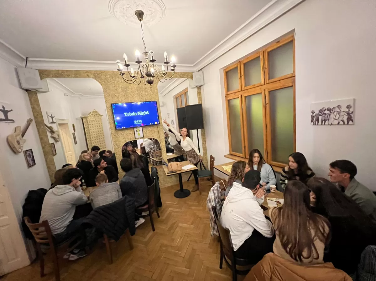 participants during the Trivia