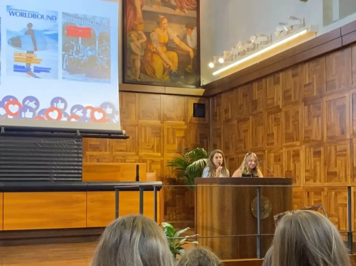 The presentation of ESNUnicatt Milano in our university's Aula Magna