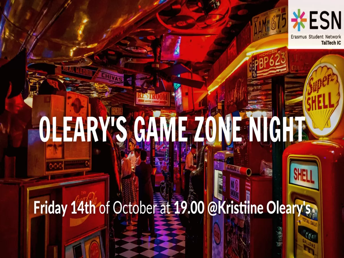 ESN TalTech IC Oleary's Game Zone Night