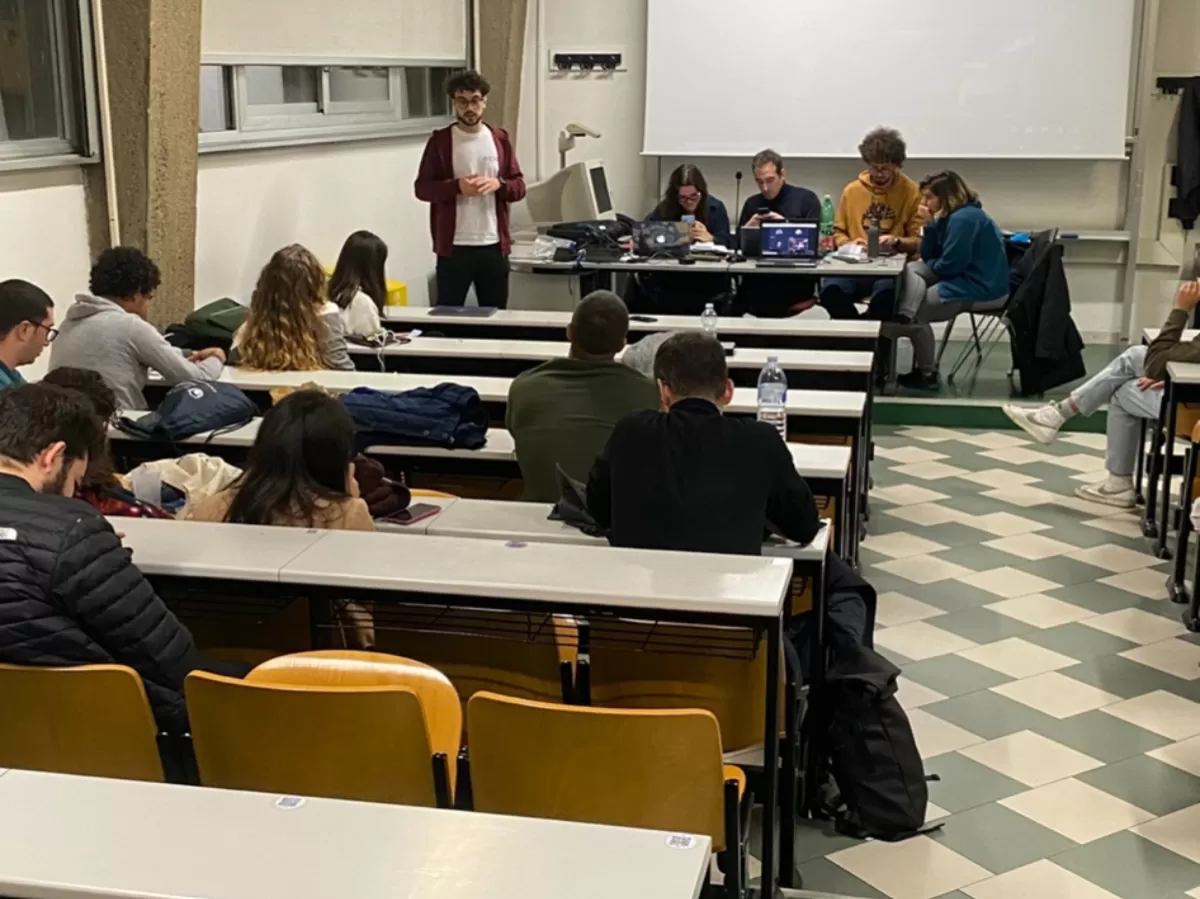 Our volunteers during the event