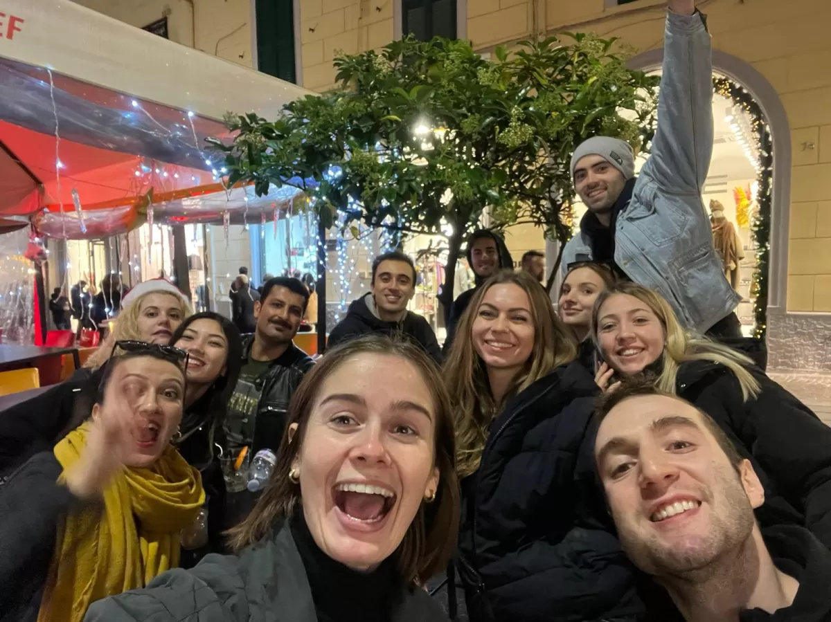 Via Scarlatti group photo