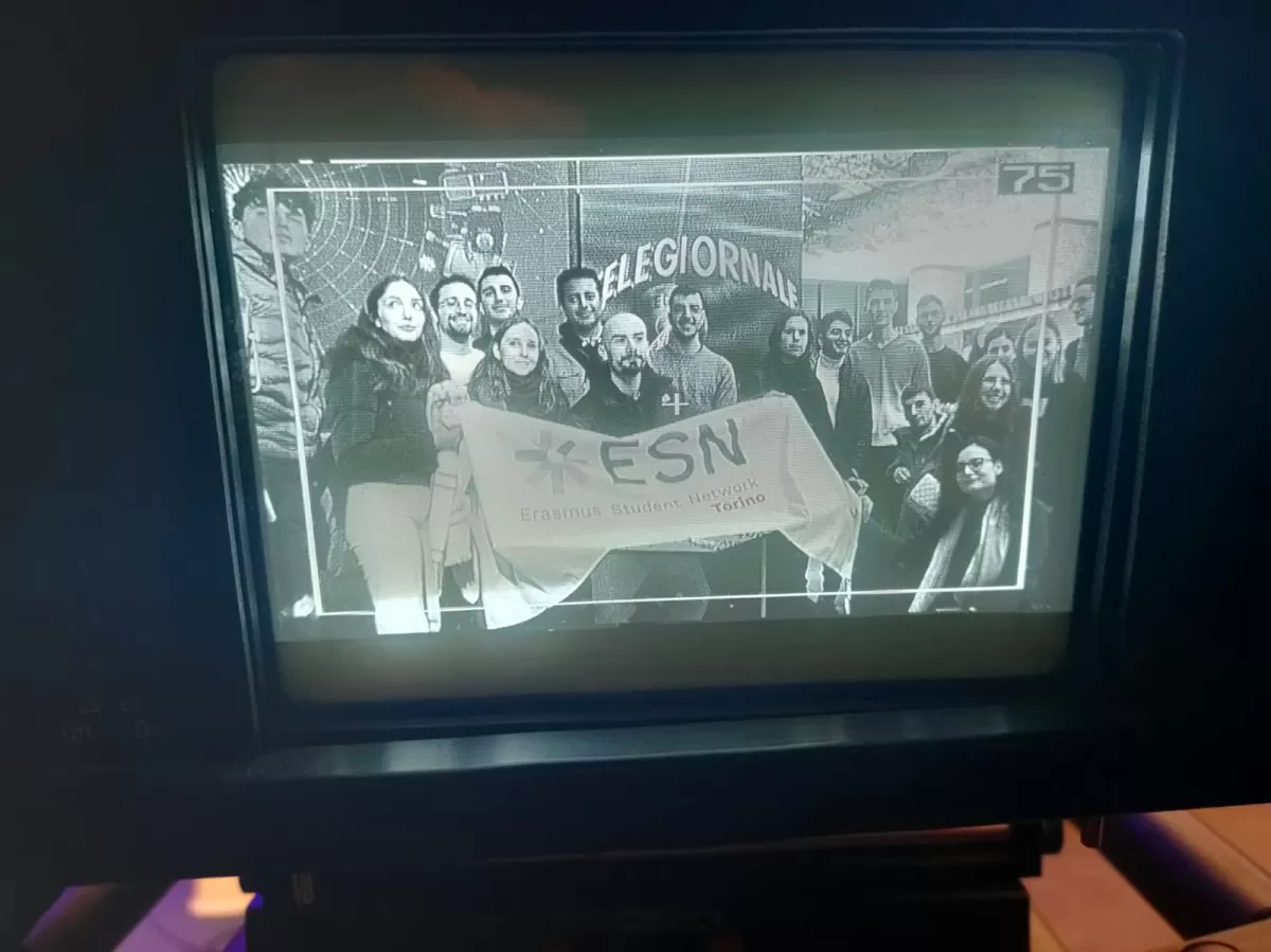 group picture in the news desk