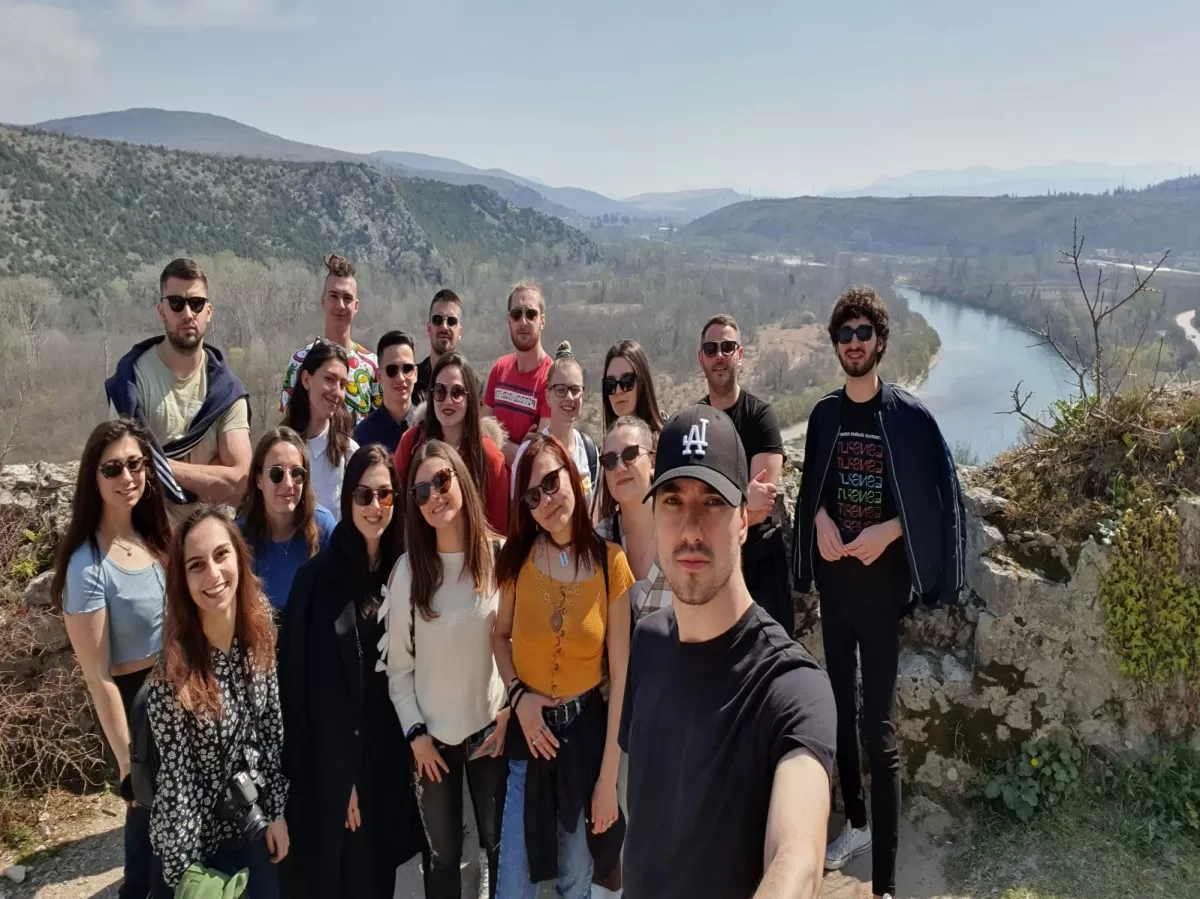 Group photo of our volunteers.