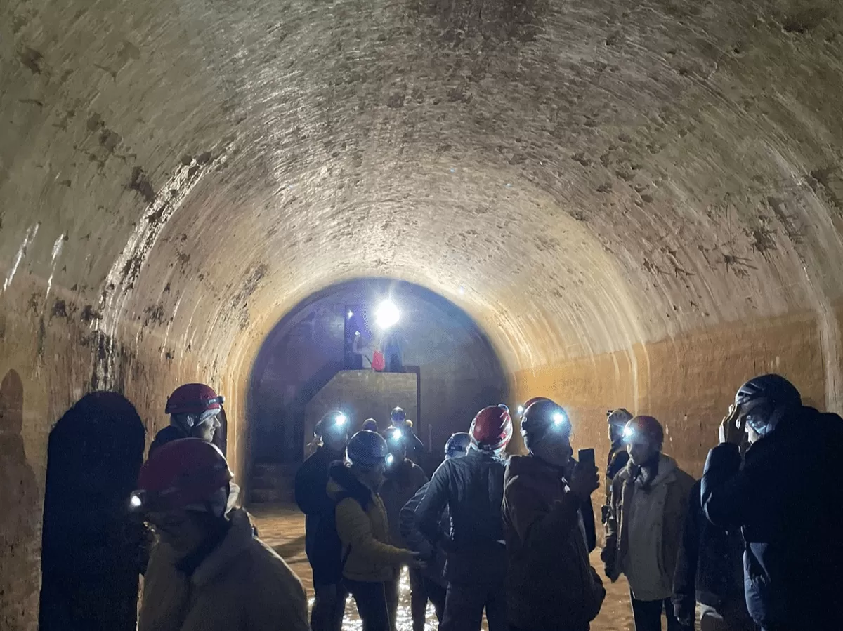 Guides explain some important things about this place